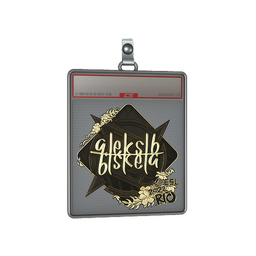 Sticker Slab | Aleksib (Gold) | Rio 2022