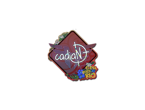 Sticker | cadiaN (scintillant) | Rio 2022