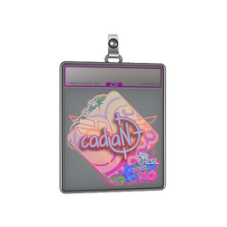 Sticker Slab | cadiaN (Holo) | Rio 2022