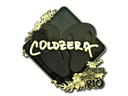 Sticker | coldzera (Gold) | Rio 2022