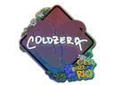 Sticker | coldzera (Glitter) | Rio 2022