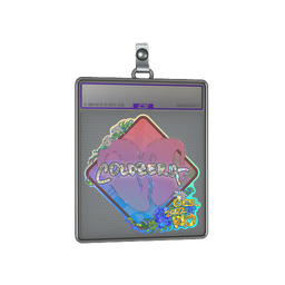 Sticker Slab | coldzera (Glitter) | Rio 2022