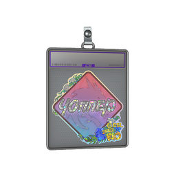 Sticker Slab | chopper (Glitter) | Rio 2022