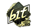 Sticker | b1t (Gold) | Rio 2022