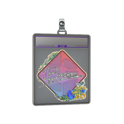 Sticker Slab | Brehze (Glitter) | Rio 2022