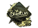 Sticker | Brollan (Gold) | Rio 2022