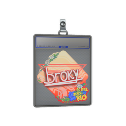 Sticker Slab | broky | Rio 2022