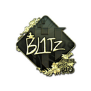 Sticker | bLitz (Gold) | Rio 2022