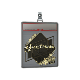 Sticker Slab | electronic (Gold) | Rio 2022