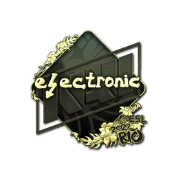 electronic (золотая) | Рио-2022