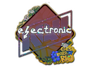 Sticker | electronic (Glitter) | Rio 2022