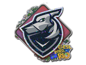 Наклейка | Grayhound Gaming (с блёстками) | Рио-2022