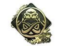 Sticker | ENCE (Gold) | Rio 2022