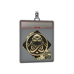 Sticker Slab | ENCE (Gold) | Rio 2022