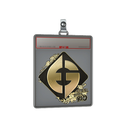 Sticker Slab | Evil Geniuses (Gold) | Rio 2022