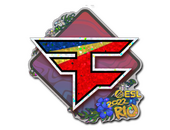 Наклейка | FaZe Clan (с блёстками) | Рио-2022