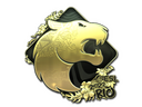 Sticker | FURIA (Gold) | Rio 2022