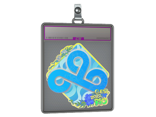 Sticker Slab | Cloud9 (Holo) | Rio 2022