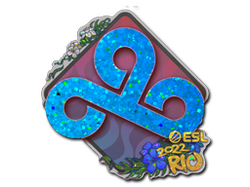 Sticker | Cloud9 (Glitter) | Rio 2022