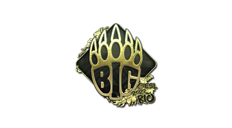 Sticker | BIG (Gold) | Rio 2022