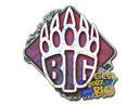 Sticker | BIG (Glitter) | Rio 2022