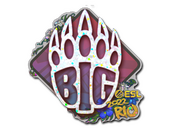 Sticker | BIG (Glitter) | Rio 2022