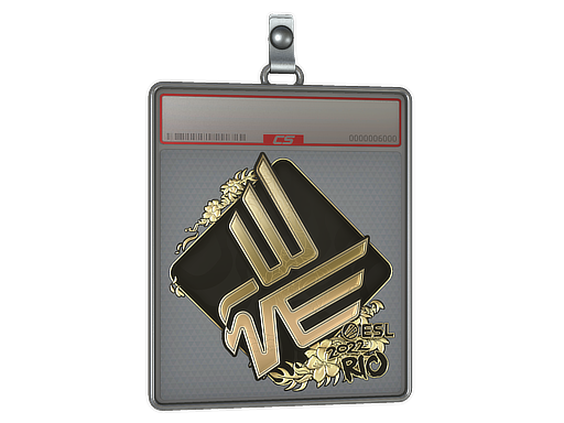 Sticker Slab | Bad News Eagles (Gold) | Rio 2022