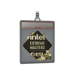Sticker Slab | IEM (Gold) | Rio 2022
