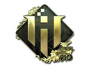 Sticker | IHC Esports (Gold) | Rio 2022