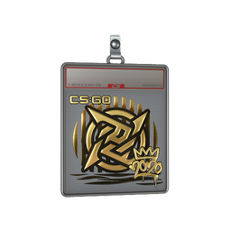 Sticker Slab | Ninjas in Pyjamas (Gold) | 2020 RMR