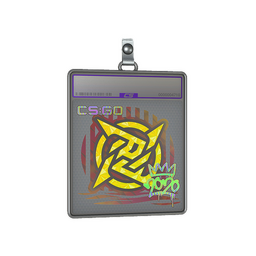 Sticker Slab | Ninjas in Pyjamas (Holo) | 2020 RMR