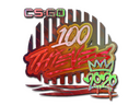 Sticker | 100 Thieves (Holo) | 2020 RMR