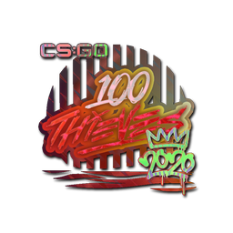 100 Thieves (голографическая) | РМР-2020