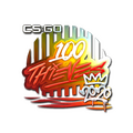 Sticker | 100 Thieves (Foil) | 2020 RMR