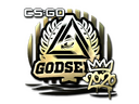 Sticker | GODSENT (Gold) | 2020 RMR