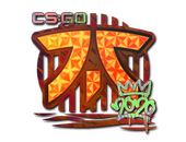 Наклейка | Fnatic (голографическая) | РМР-2020