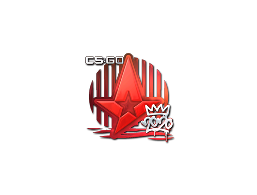 Наліпка | Astralis (лискуча) | РВТ 2020