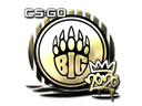 Sticker | BIG (Gold) | 2020 RMR
