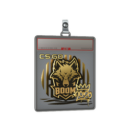 Sticker Slab | Boom (Gold) | 2020 RMR