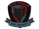 Sticker | Black Dog