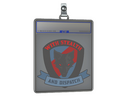 Sticker Slab | Black Dog