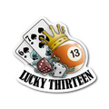 Sticker | Lucky 13