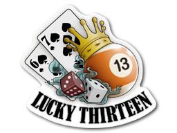 Sticker | Lucky 13