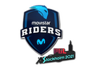 Sticker | Movistar Riders | Stockholm 2021