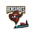 Sticker | Renegades | Stockholm 2021