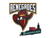 Наклейка | Renegades | Стокгольм-2021