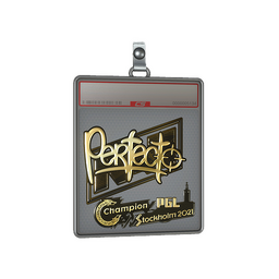 Sticker Slab | Perfecto (Gold) | Stockholm 2021