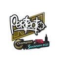 Sticker | Perfecto | Stockholm 2021