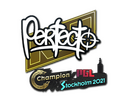 Sticker | Perfecto | Stockholm 2021