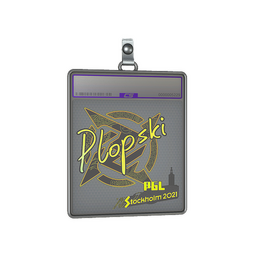 Sticker Slab | Plopski (Holo) | Stockholm 2021